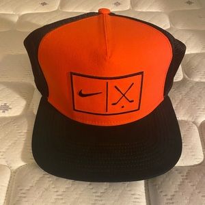 Nike Golf Trucker Hat-Red